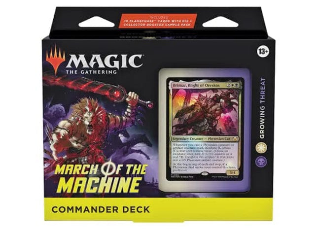 Gamers Guild AZ Magic: The Gathering Magic: the Gathering: March of the Machine - Commander Deck Growing Threat Magic: The Gathering