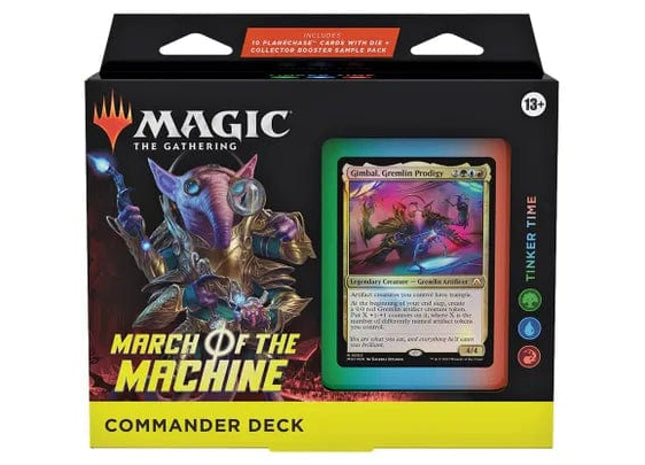 Gamers Guild AZ Magic: The Gathering Magic: the Gathering: March of the Machine - Commander Deck Tinker Time Magic: The Gathering