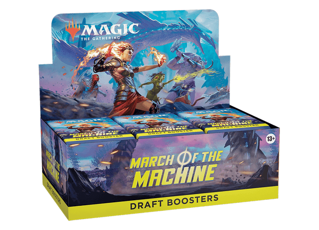Gamers Guild AZ Magic: The Gathering Magic: the Gathering: March of the Machine - Draft Booster Box Magic: The Gathering
