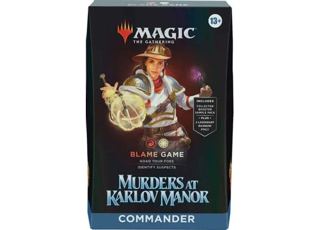 Gamers Guild AZ Magic: The Gathering Magic: The Gathering -  Murders at Karlov Manor - Commander Deck - Blame Game Magic: The Gathering