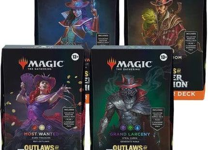 Gamers Guild AZ Magic: The Gathering Magic: The Gathering - Outlaws of Thunder Junction Commander (4ct) (Pre-Order) Magic: The Gathering