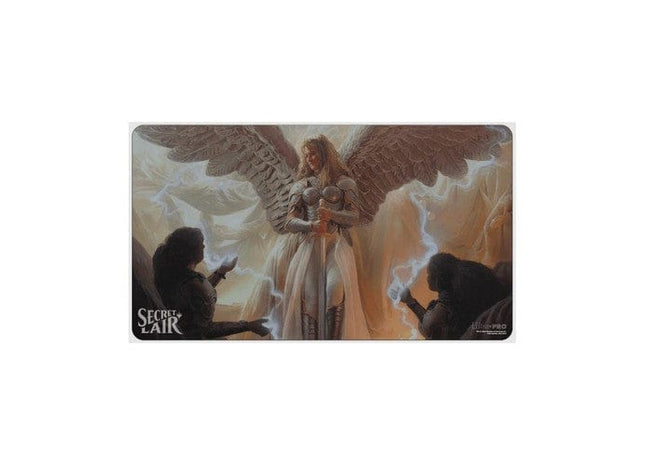 Gamers Guild AZ Magic: The Gathering Magic: The Gathering - Playmat -MTG Secret Lair John Avon Artist Series - Serra Angel Discontinue