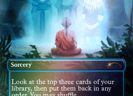 Gamers Guild AZ Magic: The Gathering Magic the Gathering | Secret Lair Drop: Avatar The Last Airbender - A Lot to Learn (Foil) Magic: The Gathering