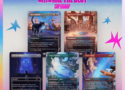 Gamers Guild AZ Magic: The Gathering Magic the Gathering | Secret Lair Drop: Cats are the Best - Cats of Chaos (Foil) Magic: The Gathering