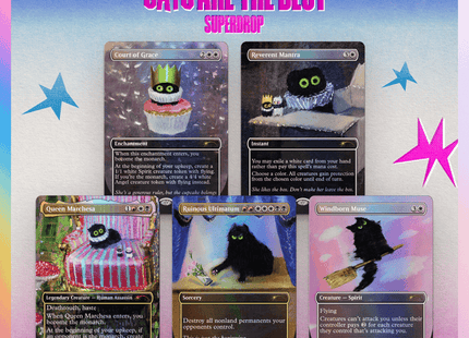 Gamers Guild AZ Magic: The Gathering Magic the Gathering | Secret Lair Drop: Cats are the Best - Purr Majesty (Foil) Magic: The Gathering