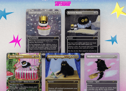 Gamers Guild AZ Magic: The Gathering Magic the Gathering | Secret Lair Drop: Cats are the Best - Purr Majesty (Non-foil) Magic: The Gathering