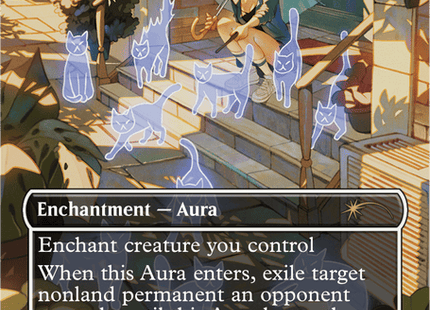 Gamers Guild AZ Magic: The Gathering Magic the Gathering | Secret Lair Drop: Cats are the Best - Witch's Familiar (Non-foil) Magic: The Gathering