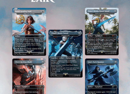 Gamers Guild AZ Magic: The Gathering Magic the Gathering | Secret Lair Drop: Final Fantasy - Weapons EN (Non-foil) Magic: The Gathering