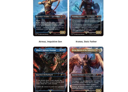 Gamers Guild AZ Magic: The Gathering Magic the Gathering: Secret Lair Drop: God of War: Norse (Non-Foil) (Pre-Order) Magic: The Gathering