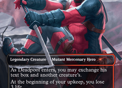 Gamers Guild AZ Magic: The Gathering Magic the Gathering | Secret Lair Drop: Marvel - Deadpool (Non-foil) Magic: The Gathering