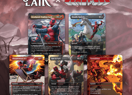 Gamers Guild AZ Magic: The Gathering Magic the Gathering | Secret Lair Drop: Marvel - Deadpool (Non-foil) Magic: The Gathering
