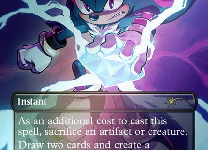 Gamers Guild AZ Magic: The Gathering Magic the Gathering | Secret Lair Drop: Sonic the Hedgehog Superdrop: Chasing Adventure (Foil) Magic: The Gathering