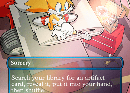 Gamers Guild AZ Magic: The Gathering Magic the Gathering | Secret Lair Drop: Sonic the Hedgehog Superdrop: Chasing Adventure (Foil) Magic: The Gathering