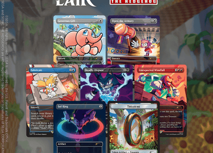 Gamers Guild AZ Magic: The Gathering Magic the Gathering | Secret Lair Drop: Sonic the Hedgehog Superdrop: Chasing Adventure (Non-foil) Magic: The Gathering