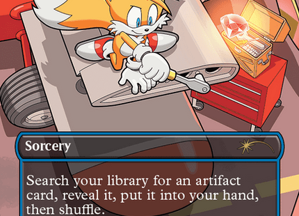 Gamers Guild AZ Magic: The Gathering Magic the Gathering | Secret Lair Drop: Sonic the Hedgehog Superdrop: Chasing Adventure (Non-foil) Magic: The Gathering