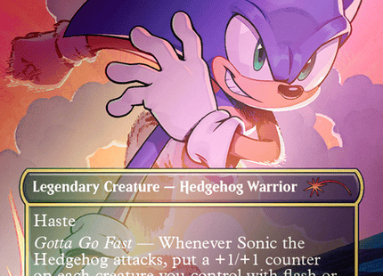 Gamers Guild AZ Magic: The Gathering Magic the Gathering | Secret Lair Drop: Sonic the Hedgehog Superdrop: Friends & Foes (Foil) Magic: The Gathering