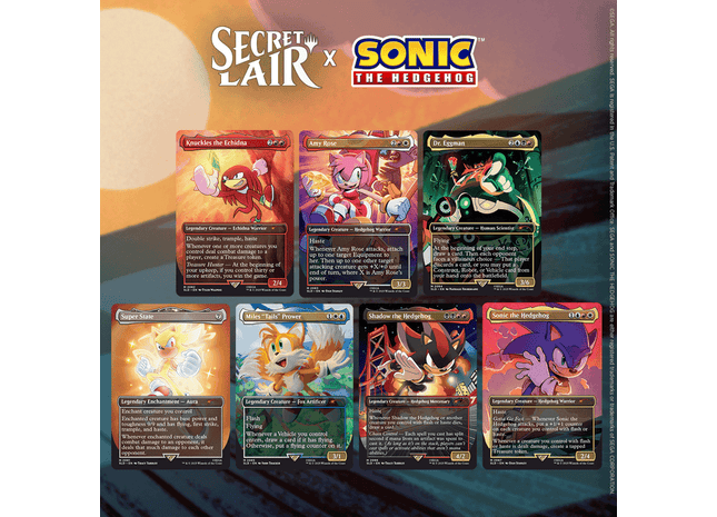 Gamers Guild AZ Magic: The Gathering Magic the Gathering | Secret Lair Drop: Sonic the Hedgehog Superdrop: Friends & Foes (Non-foil) Magic: The Gathering