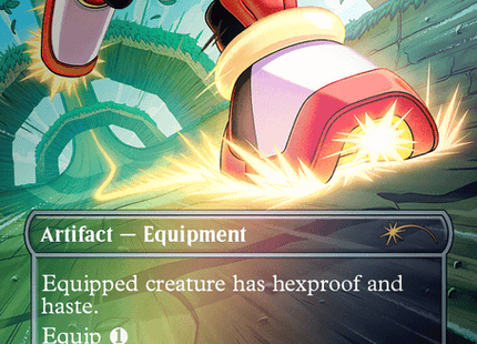 Gamers Guild AZ Magic: The Gathering Magic the Gathering | Secret Lair Drop: Sonic the Hedgehog Superdrop: Turbo Gear (Foil) Magic: The Gathering