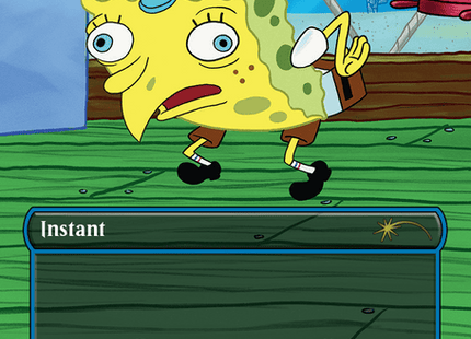 Gamers Guild AZ Magic: The Gathering Magic the Gathering | Secret Lair Drop: SpongeBob SquarePants: Internet Sensation (Non-foil) Magic: The Gathering