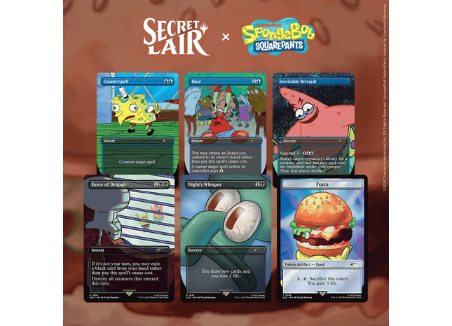 Gamers Guild AZ Magic: The Gathering Magic the Gathering | Secret Lair Drop: SpongeBob SquarePants: Internet Sensation (Non-foil) Magic: The Gathering