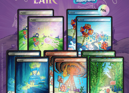 Gamers Guild AZ Magic: The Gathering Magic the Gathering | Secret Lair Drop: SpongeBob SquarePants: Lands Under the Sea (Foil) Magic: The Gathering