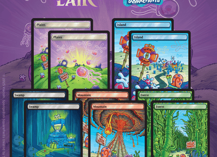 Gamers Guild AZ Magic: The Gathering Magic the Gathering | Secret Lair Drop: SpongeBob SquarePants: Lands Under the Sea (Non-foil) Magic: The Gathering