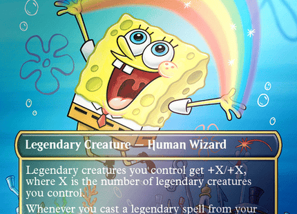 Gamers Guild AZ Magic: The Gathering Magic the Gathering | Secret Lair Drop: SpongeBob SquarePants: Legends of Bikini Bottom (Foil) Magic: The Gathering