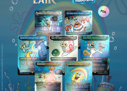 Gamers Guild AZ Magic: The Gathering Magic the Gathering | Secret Lair Drop: SpongeBob SquarePants: Legends of Bikini Bottom (Foil) Magic: The Gathering