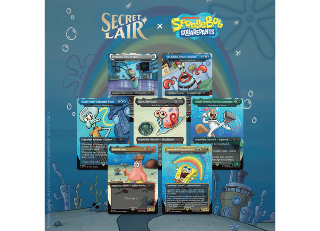Gamers Guild AZ Magic: The Gathering Magic the Gathering | Secret Lair Drop: SpongeBob SquarePants: Legends of Bikini Bottom (Non-foil) Magic: The Gathering