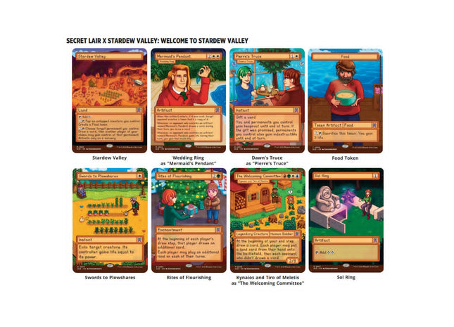 Gamers Guild AZ Magic: The Gathering Magic the Gathering: Secret Lair Drop: Stardew Valley (Non-Foil) (Pre-Order) Magic: The Gathering