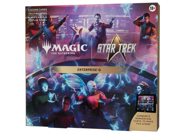 Gamers Guild AZ Magic: The Gathering Magic: The Gathering | Star Trek - Scene Box: Enterprise-Q (Pre-Order) Magic: The Gathering