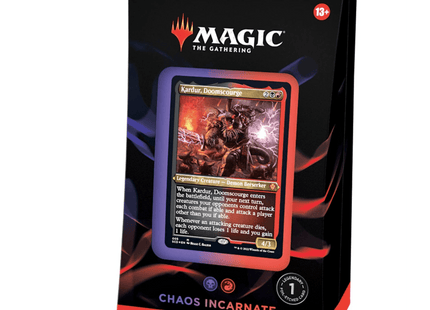 Gamers Guild AZ Magic: The Gathering Magic: the Gathering: Starter Commander - Chaos Incarnate Commander Deck Magic: The Gathering