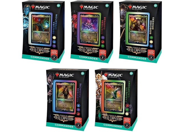 Gamers Guild AZ Magic: The Gathering Magic: the Gathering: Streets of New Capenna - Commander Deck Set Magic: The Gathering