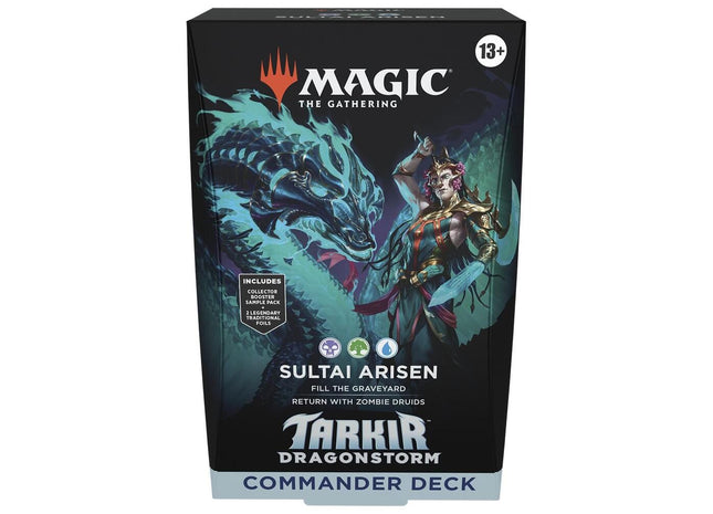 Gamers Guild AZ Magic: The Gathering Magic the Gathering: Tarkir Dragonstorm Commander Deck - Sultai Arisen (Pre-Order) GTS