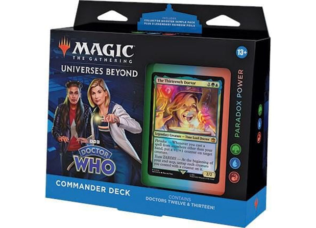 Gamers Guild AZ Magic: The Gathering Magic: The Gathering: Universes Beyond: Doctor Who - Commander Deck Paradox Power Magic: The Gathering