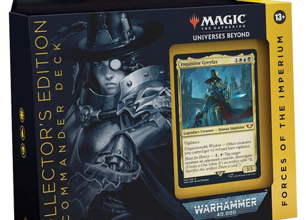 Gamers Guild AZ Magic: The Gathering Magic: the Gathering: Universes Beyond Warhammer 40,000 - Forces of the Imperium Commander Deck (Collector's Edition) Old Magic
