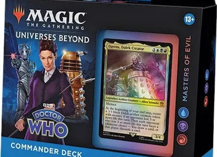 Gamers Guild AZ Magic: The Gathering: Universes Beyond: Doctor Who - Commander Deck Masters of Evil Gamers Guild AZ