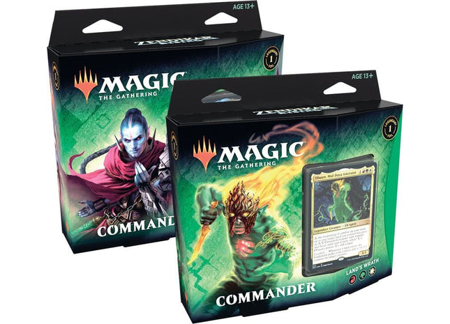 Gamers Guild AZ Magic: The Gathering Zendikar Rising Commander Deck Set Old Magic