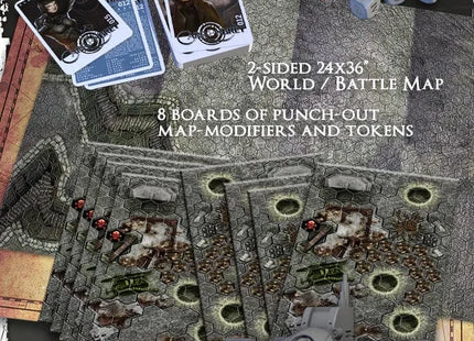 Gamers Guild AZ Magnetic Press Play Carbon Grey RPG Deluxe Boxed Set (Pre-Order) Quartermaster Direct