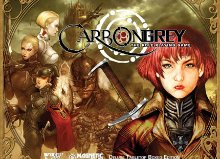 Gamers Guild AZ Magnetic Press Play Carbon Grey RPG Deluxe Boxed Set (Pre-Order) Quartermaster Direct