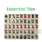 Gamers Guild AZ Mahjong Studios American Mahjong Set (152 Tiles) - Essential Tiles, All in One Bundle Faire