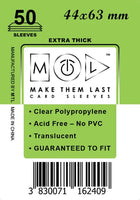 Gamers Guild AZ Make Them Last TMEV 44x63 mm 50pcs Thick Board Games & Card Sleeves Make Them Last