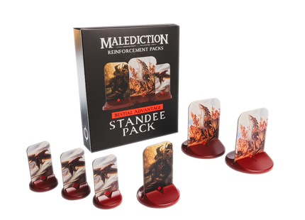 Gamers Guild AZ Malediction Malediction: Standee Pack - Reinforcement Pack Bestial Advantage Malediction