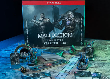 Gamers Guild AZ Malediction Malediction: Two Player Starter Box - Polinore vs Vorendal Malediction