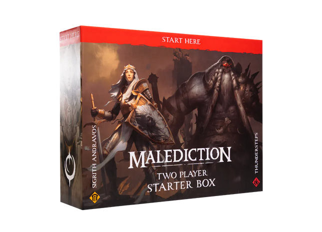 Gamers Guild AZ Malediction Malediction: Two Player Starter Box - Sigrith vs Thundersteps Malediction