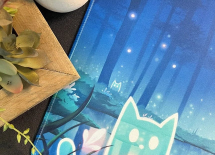 Gamers Guild AZ ManaCats Caverns & Calicos: Mana Cats Forest Playmat Caverns & Calicos