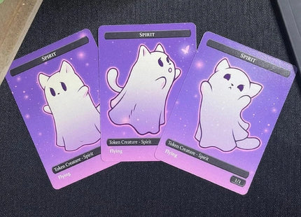 Gamers Guild AZ ManaCats Caverns & Calicos: Spirit & Cat Token Set for Magic: The Gathering Caverns & Calicos