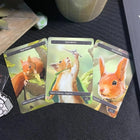 Gamers Guild AZ ManaCats Caverns & Calicos: Squirrel and Food Token Set for Magic: The Gathering Caverns & Calicos