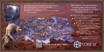 Gamers Guild AZ Mariucci J. Designs HEXplore It: The Domain of Mirza Noctis Map Pack (Pre-Order) Quartermaster Direct