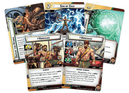 Gamers Guild AZ Marvel Champions Marvel Champions LCG: Hercules Hero Pack (Pre-Order) Asmodee